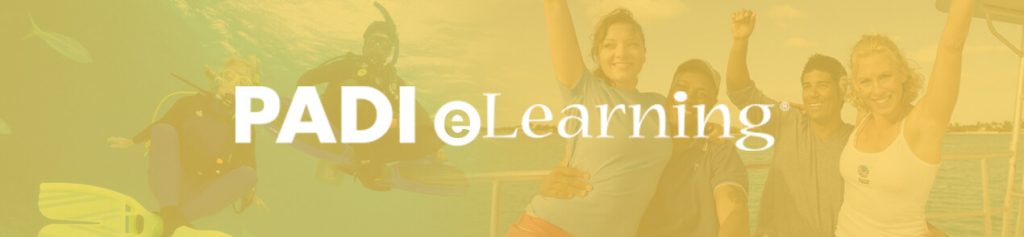 PADI eLearning promo banner